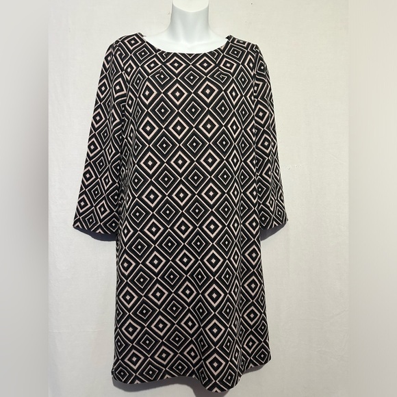 Grace Elements Geometric print Dress, size 8 - Picture 1 of 4